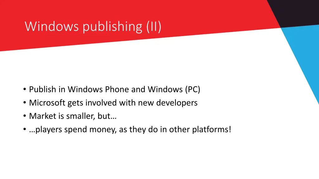 windows publishing ii