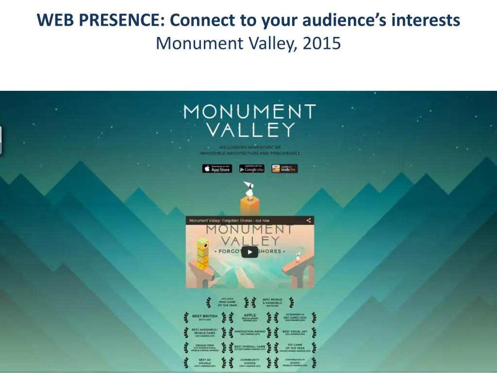 web presence connect to your audience s interests 10