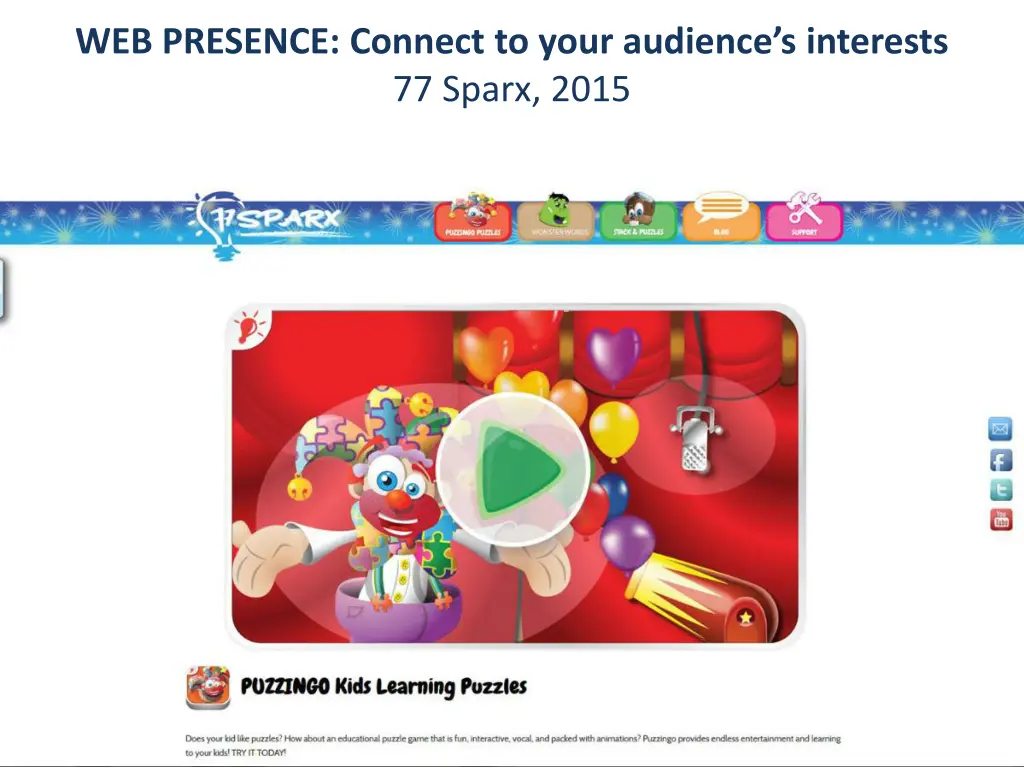 web presence connect to your audience s interests 8