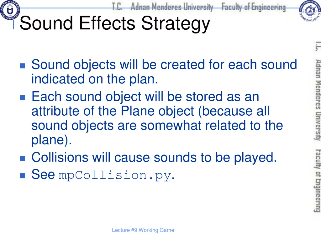 sound effects strategy