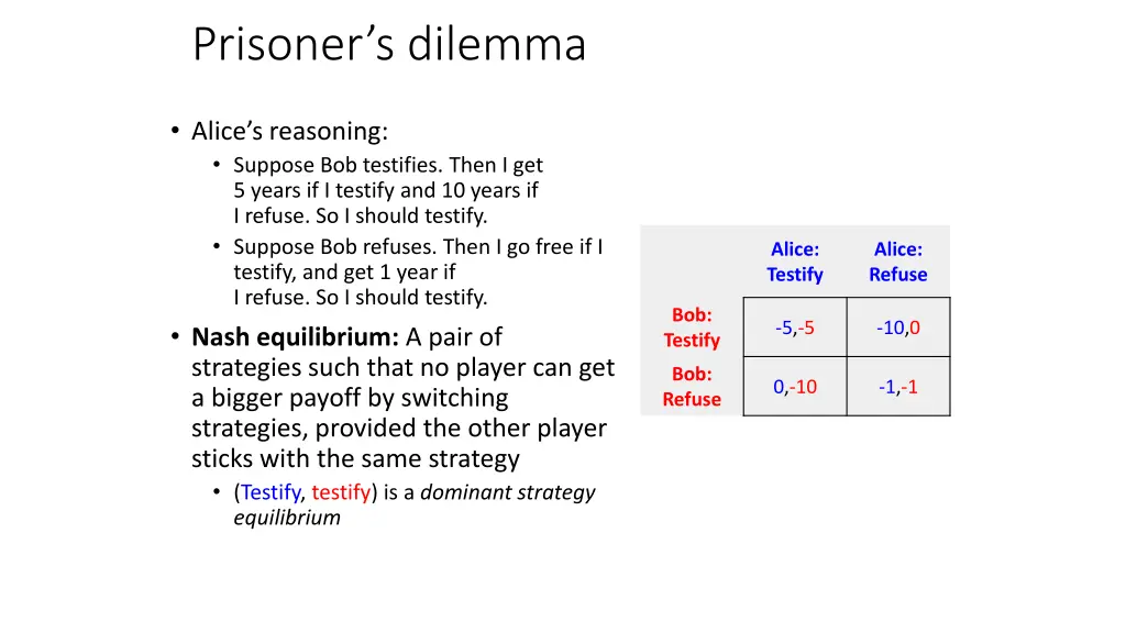 prisoner s dilemma 1