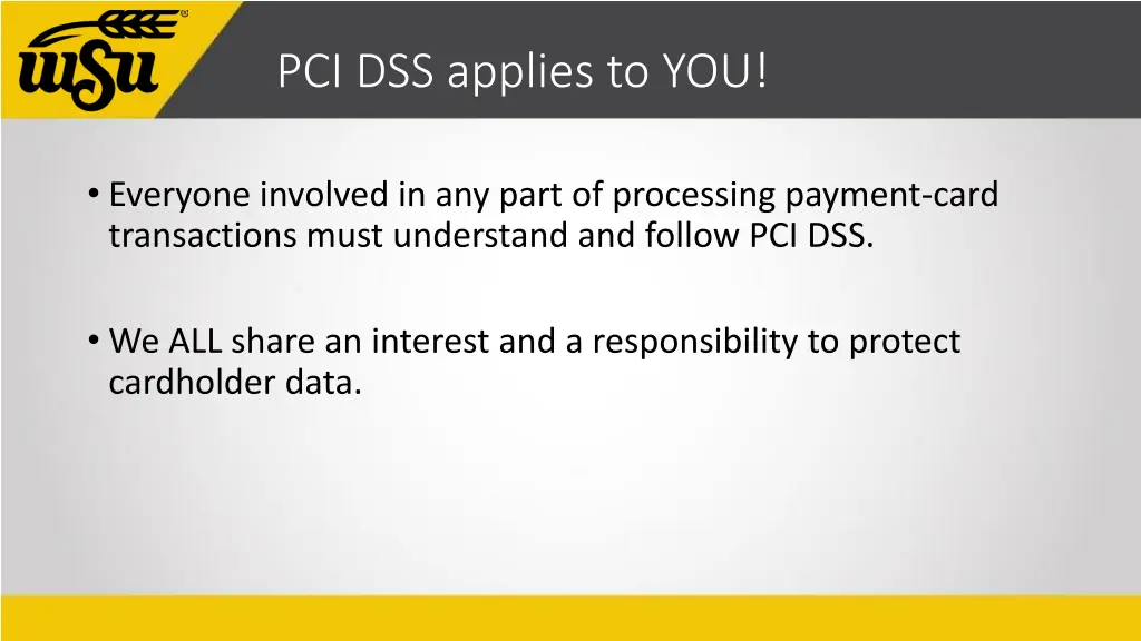 pci dss applies to you