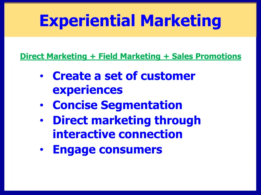 experiential marketing