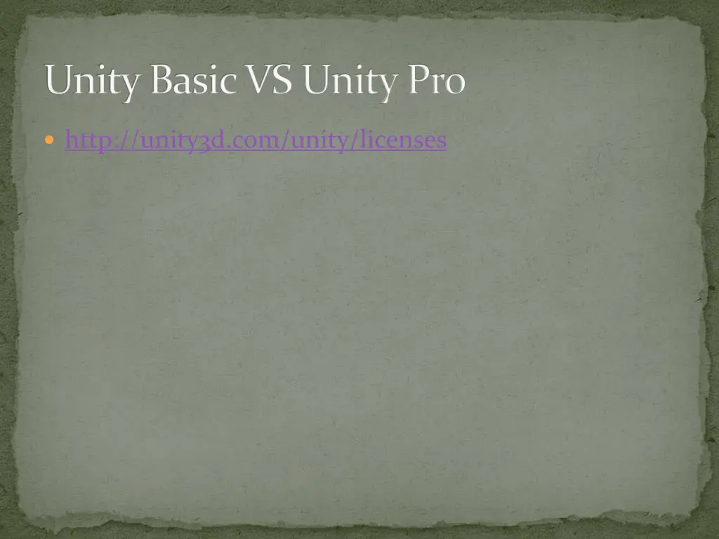 unity basic vs unity pro