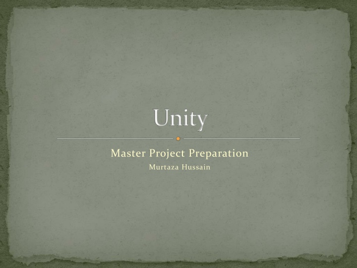 unity