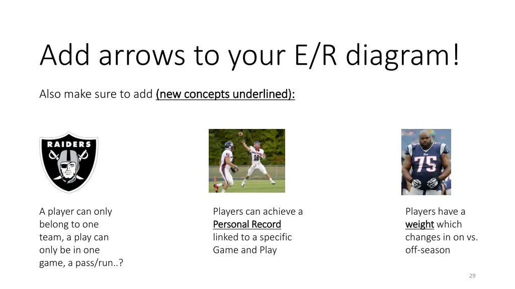 add arrows to your e r diagram