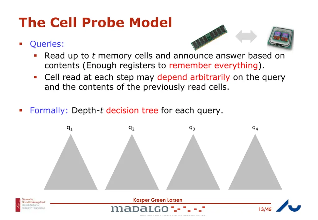 the cell probe model 3