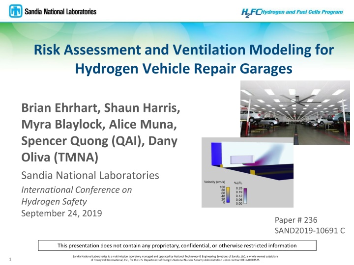 risk assessment and ventilation modeling