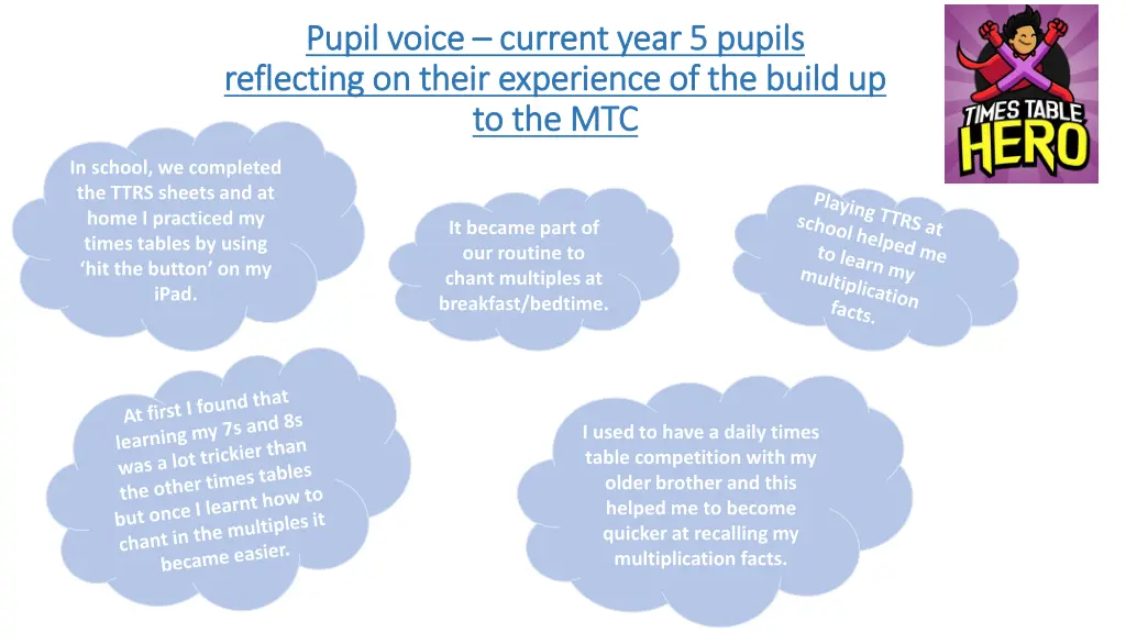 pupil voice pupil voice current year 5 pupils