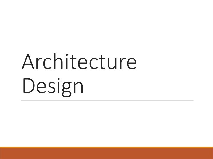 architecture design