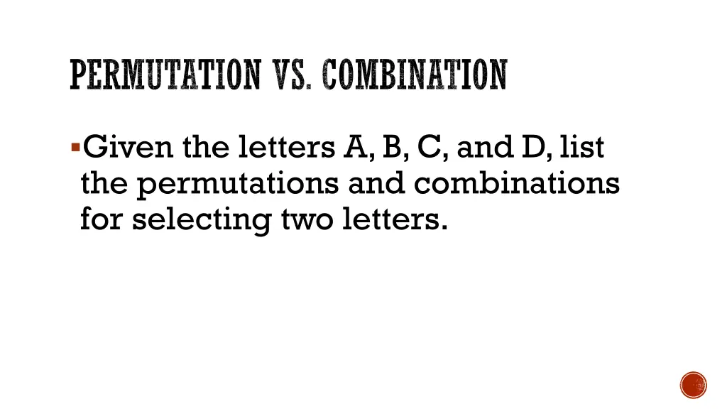 permutation vs combination