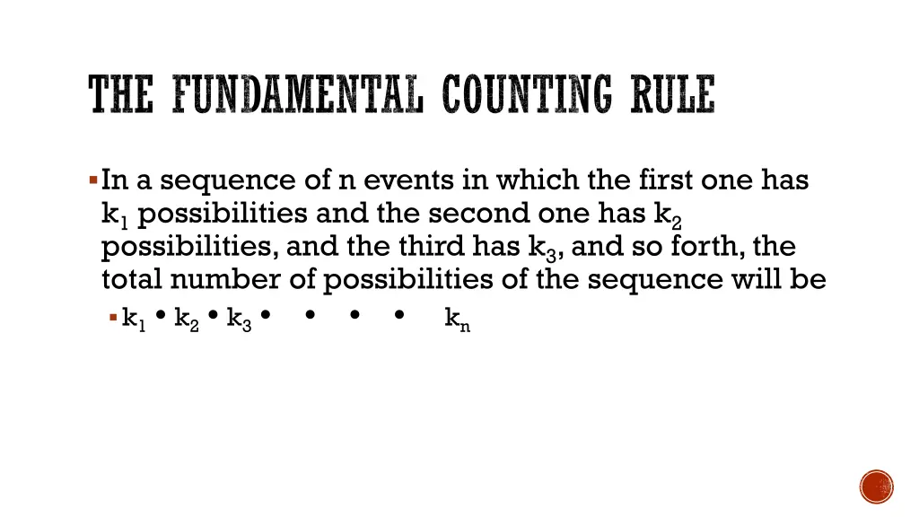 the fundamental counting rule