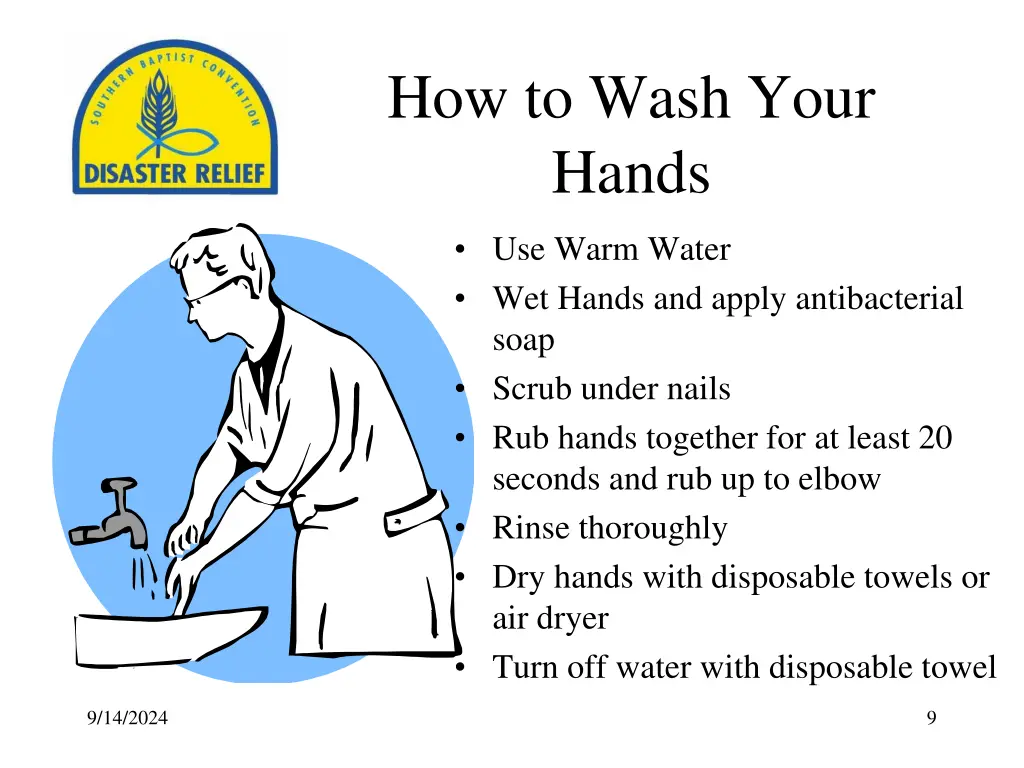 how to wash your hands