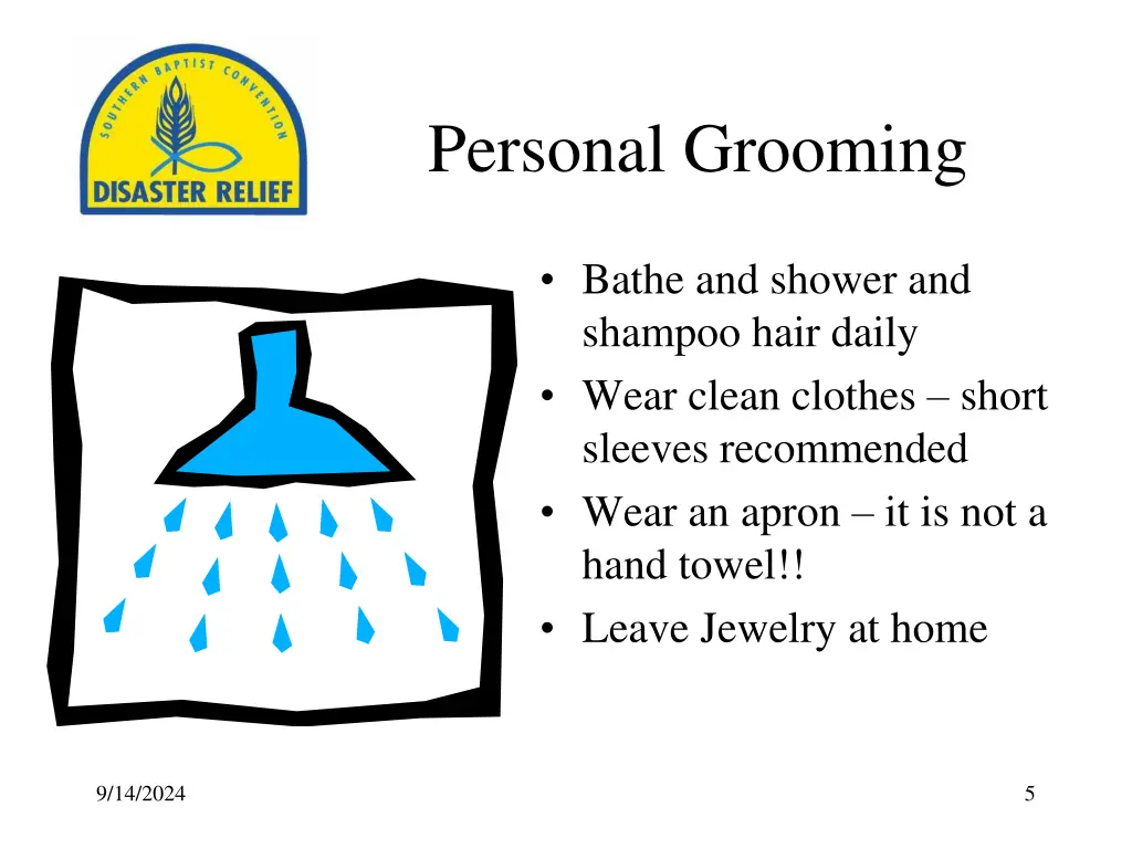 personal grooming