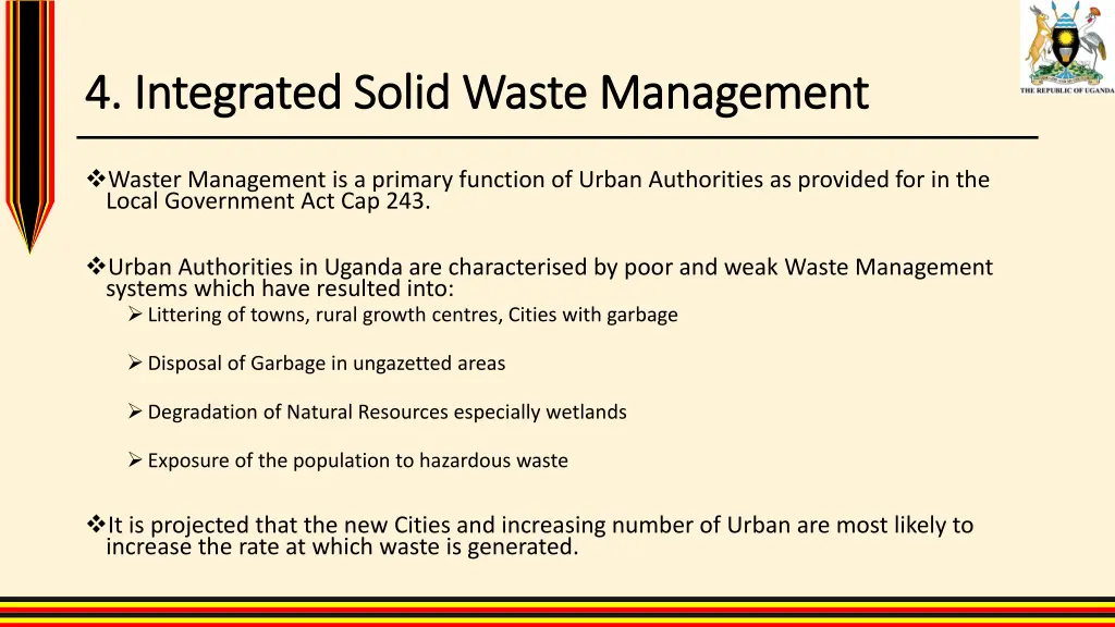 4 integrated solid waste management 4 integrated