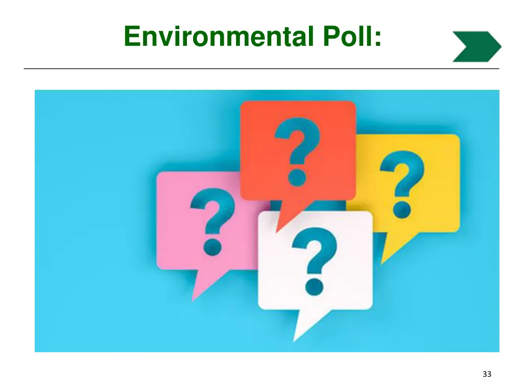 environmental poll