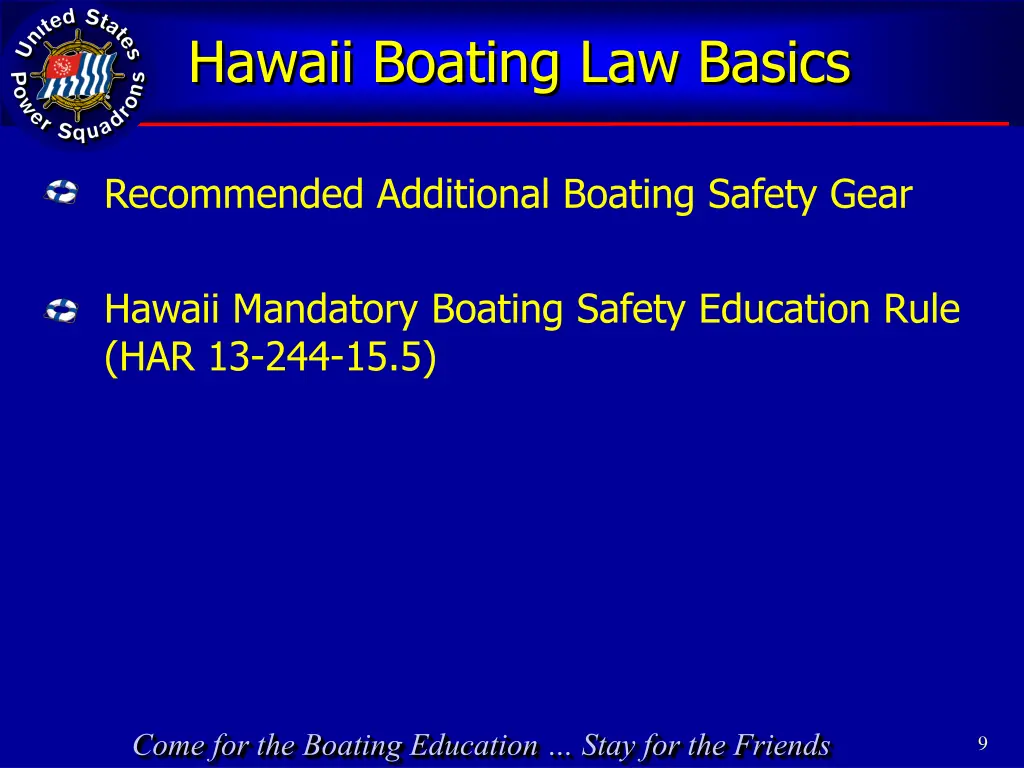 hawaii boating law basics 7