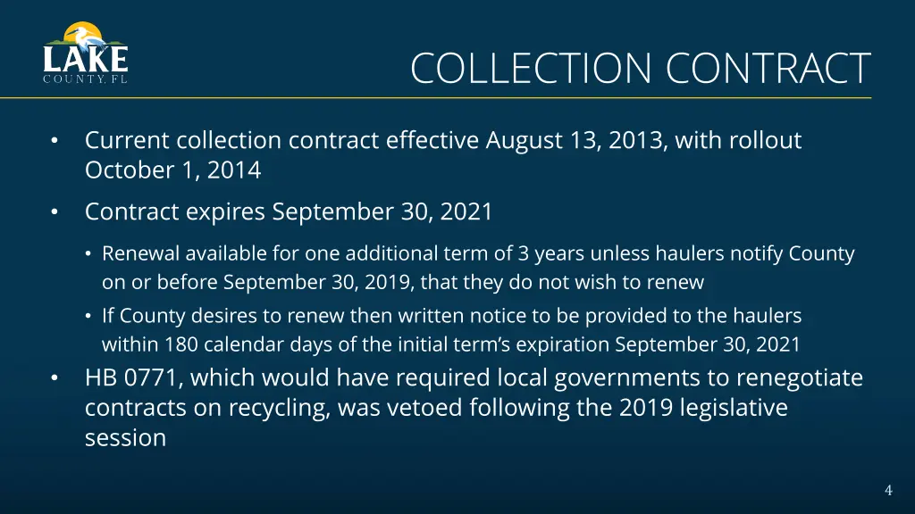 collection contract