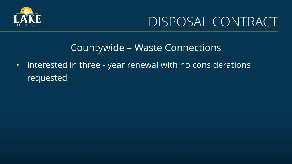 disposal contract 1