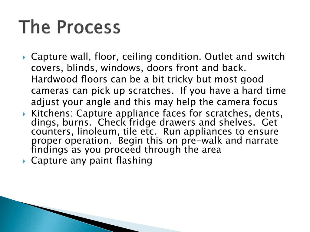 capture wall floor ceiling condition outlet