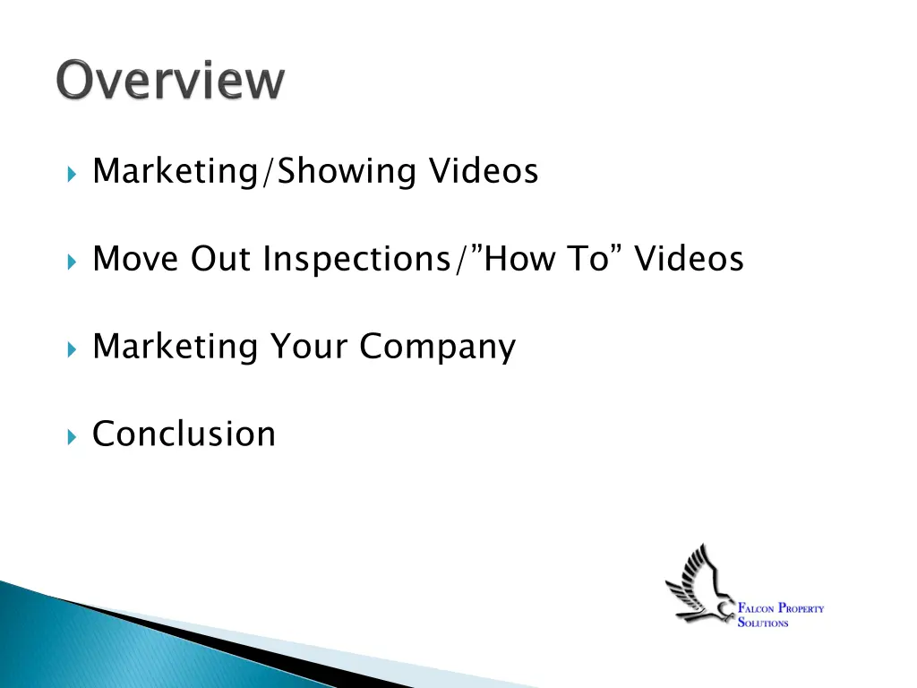 marketing showing videos