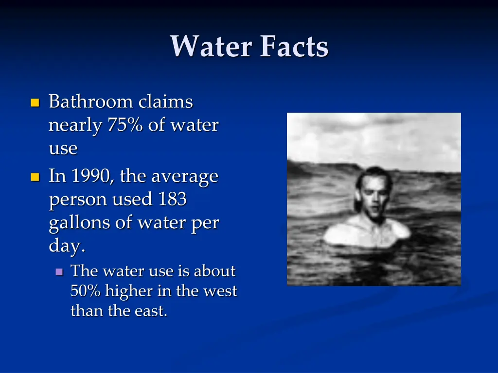 water facts