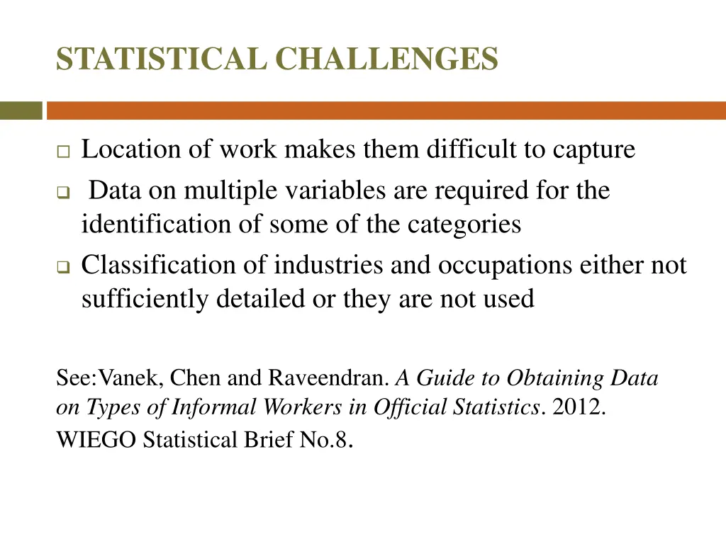 statistical challenges