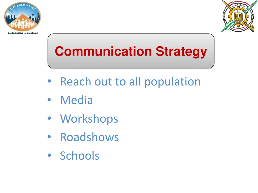 reach out to all population media workshops