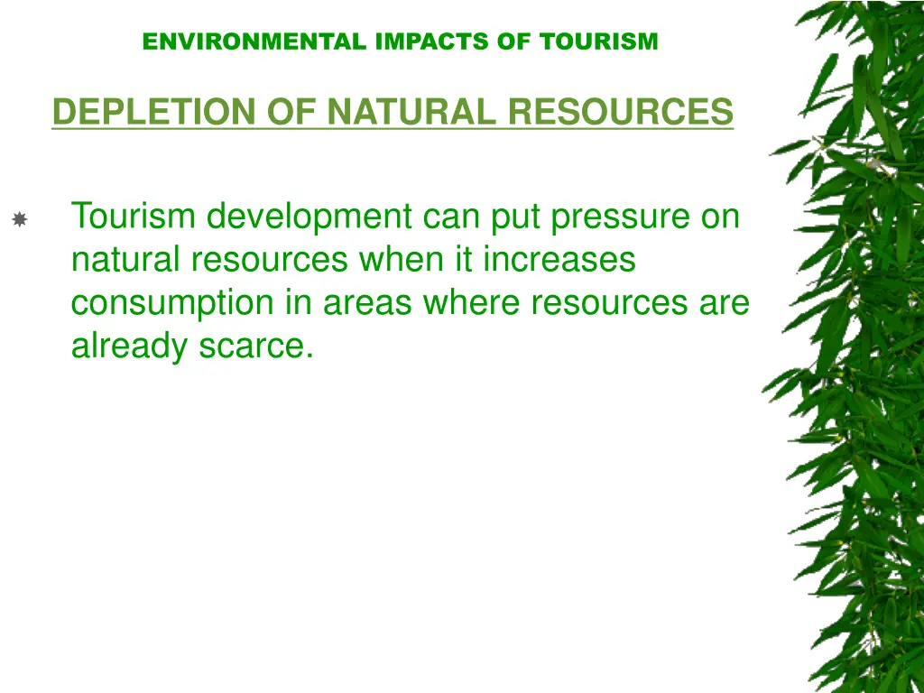 environmental impacts of tourism 4