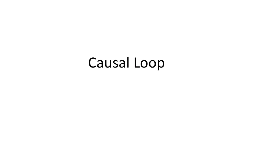 causal loop