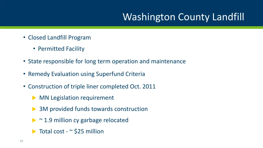 washington county landfill