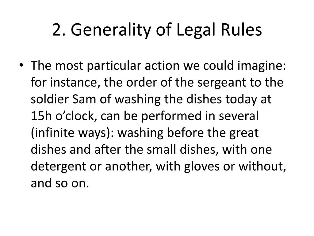 2 generality of legal rules 2