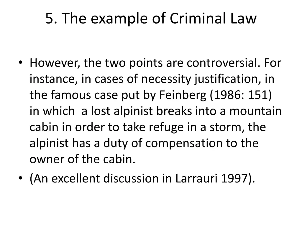 5 the example of criminal law 5