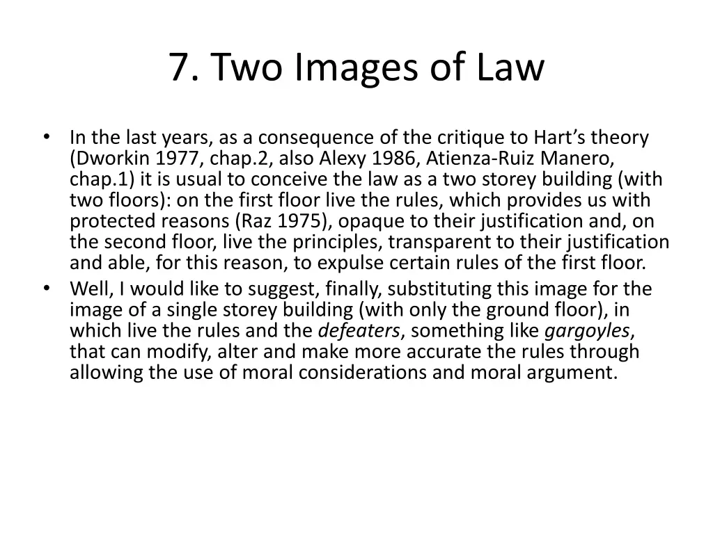 7 two images of law