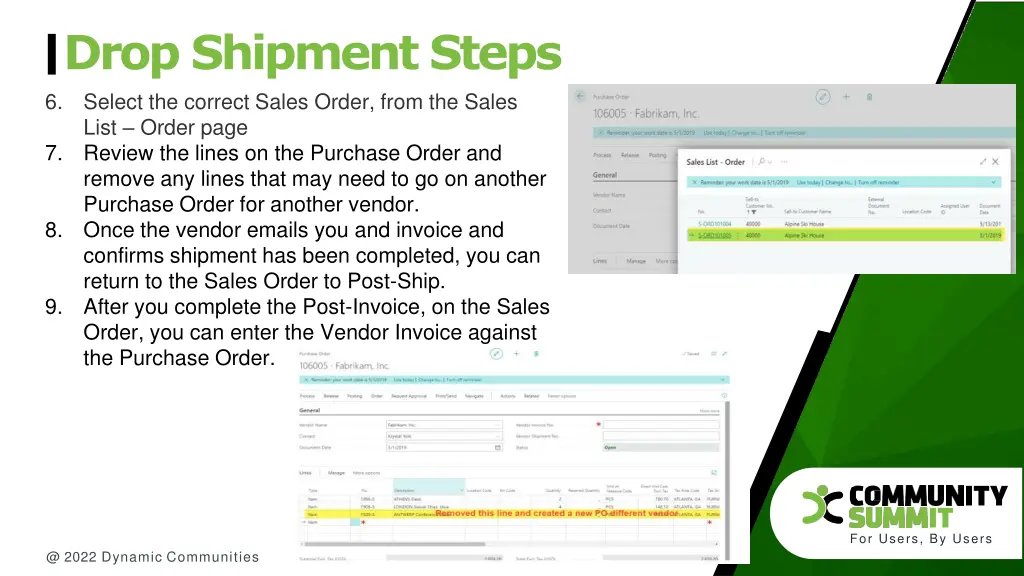 drop shipment steps 2