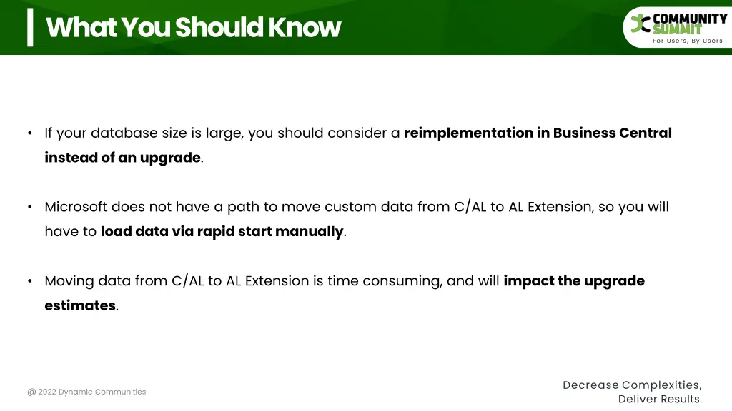 what you should know