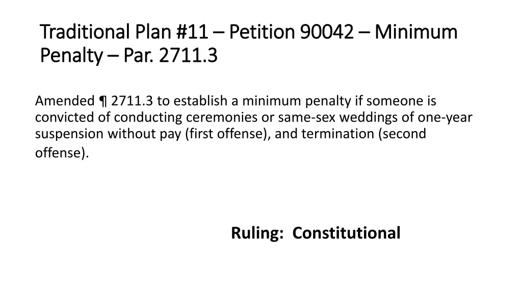 traditional plan 11 traditional plan 11 petition