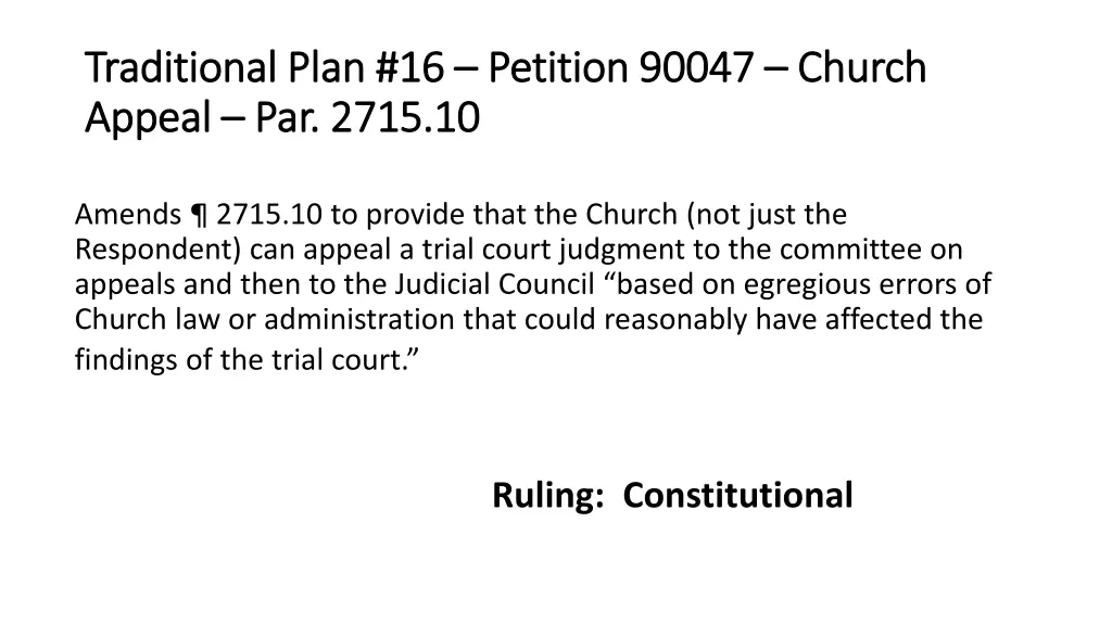 traditional plan 16 traditional plan 16 petition