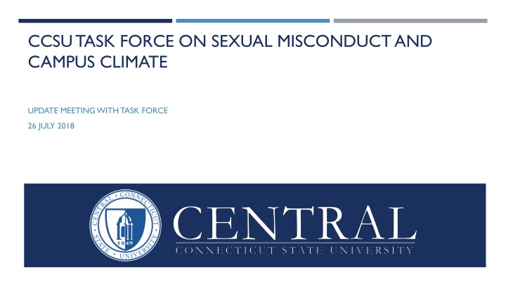 ccsu task force on sexual misconduct and campus