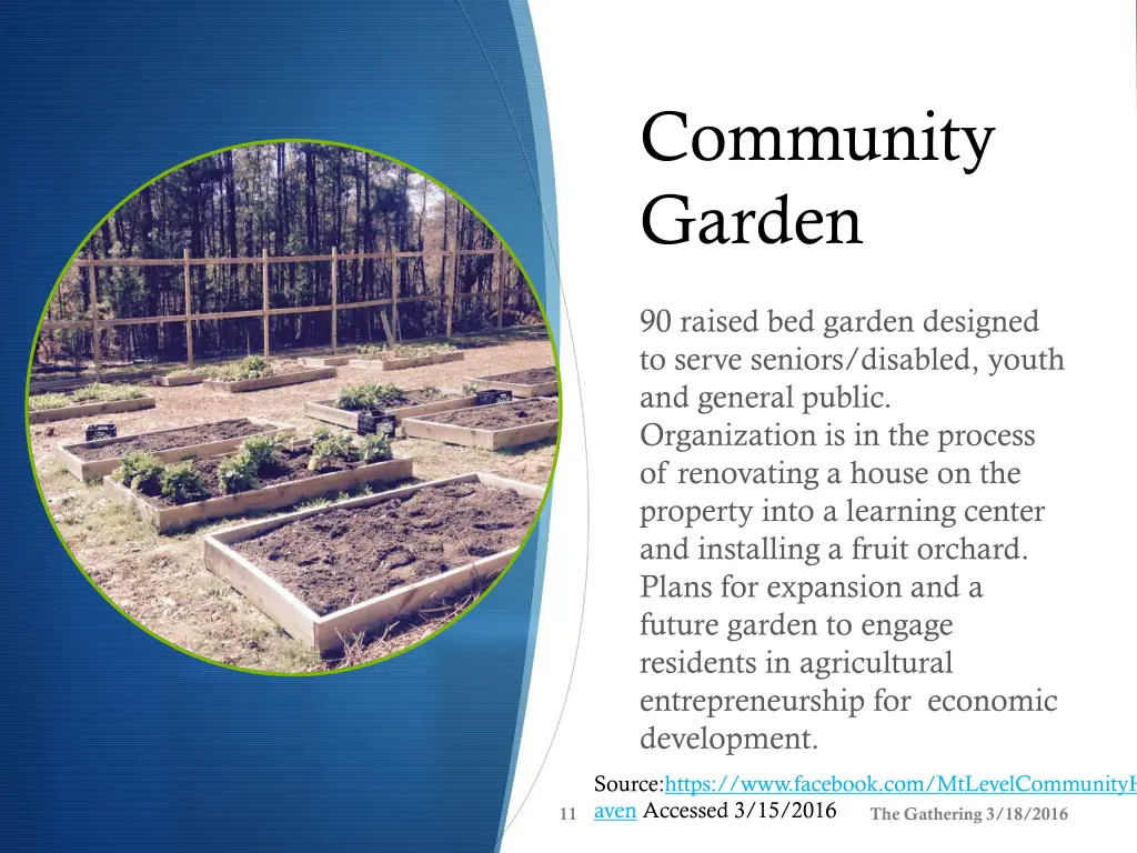 community garden