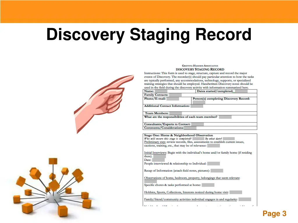 discovery staging record