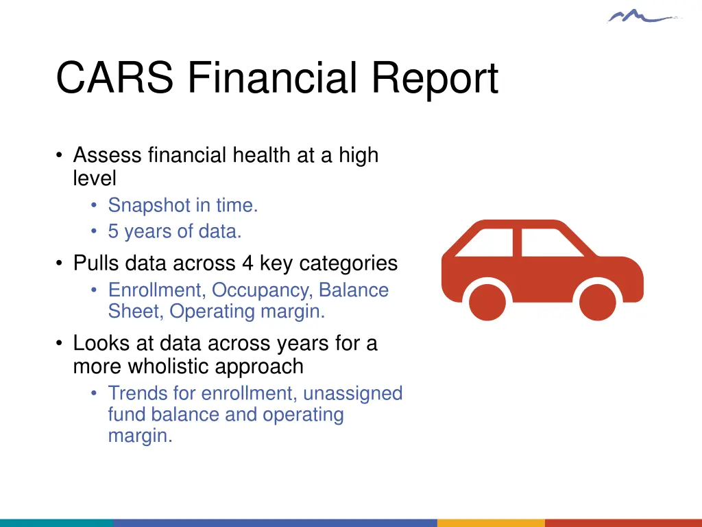 cars financial report