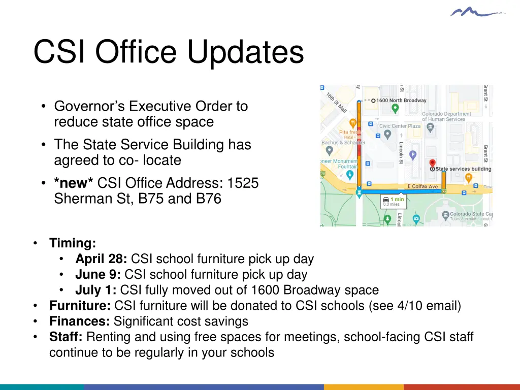 csi office updates