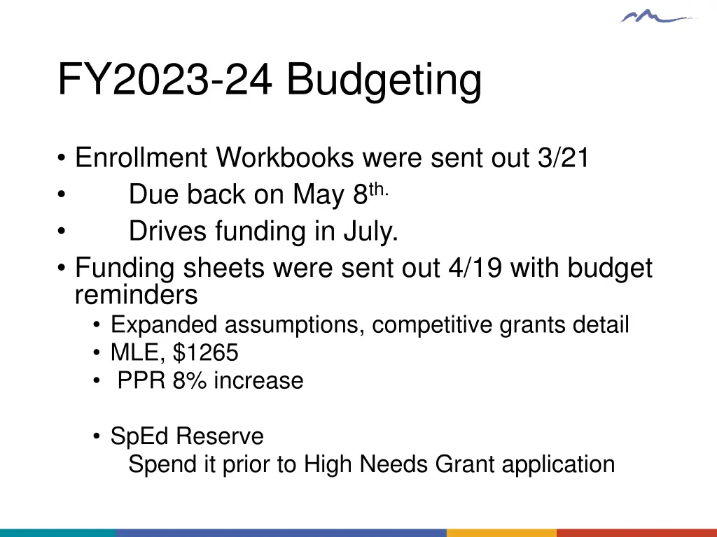 fy2023 24 budgeting