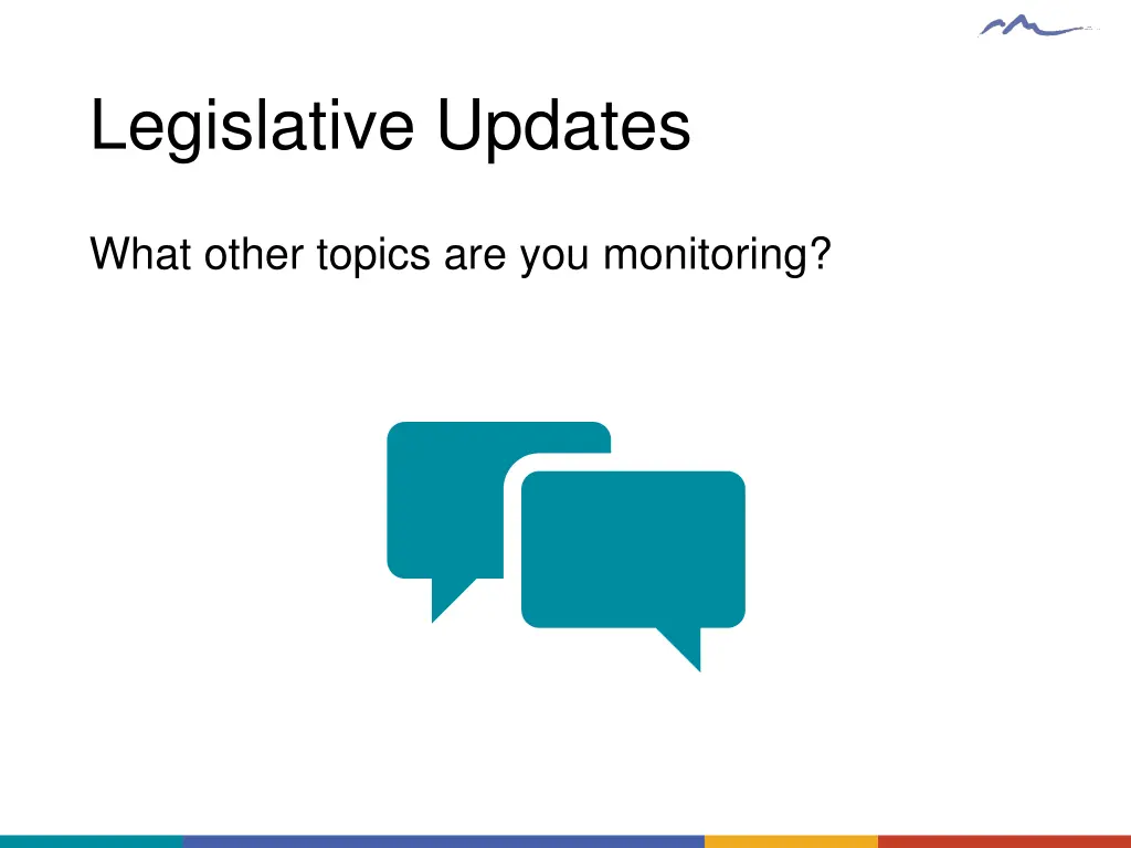 legislative updates