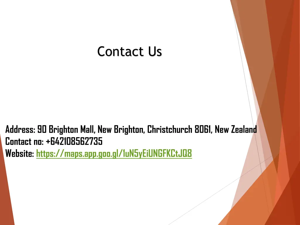 contact us