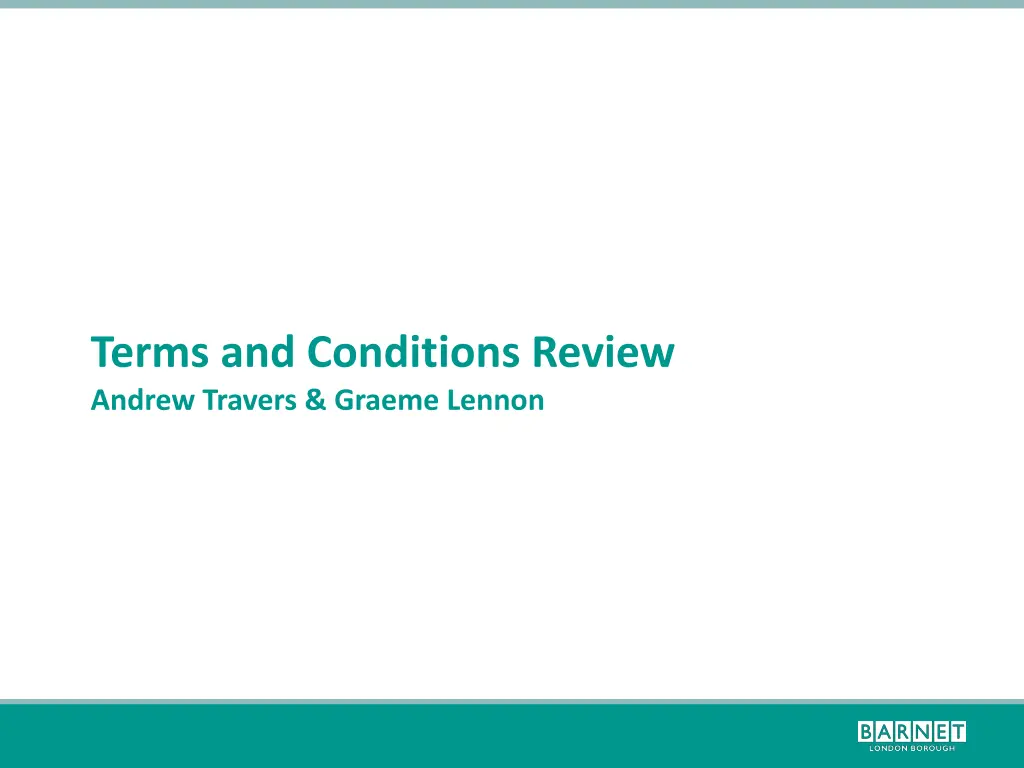 terms and conditions review andrew travers graeme