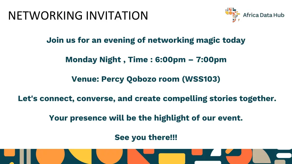 networking invitation