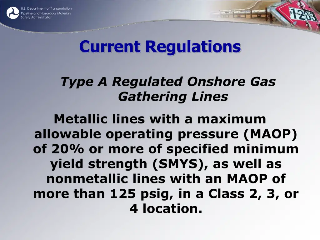 u s department of transportation pipeline 10