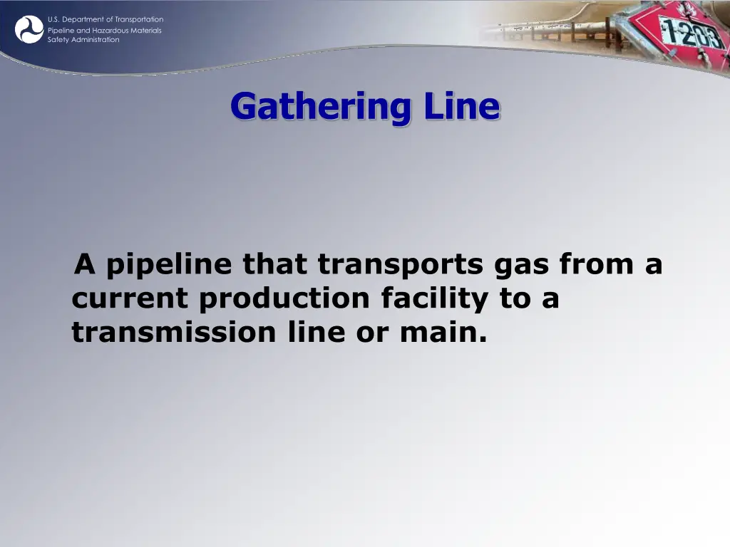 u s department of transportation pipeline 2